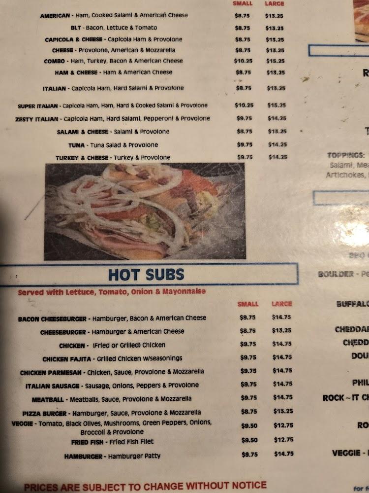 Rock-It Pizza & Subs Menu image 3