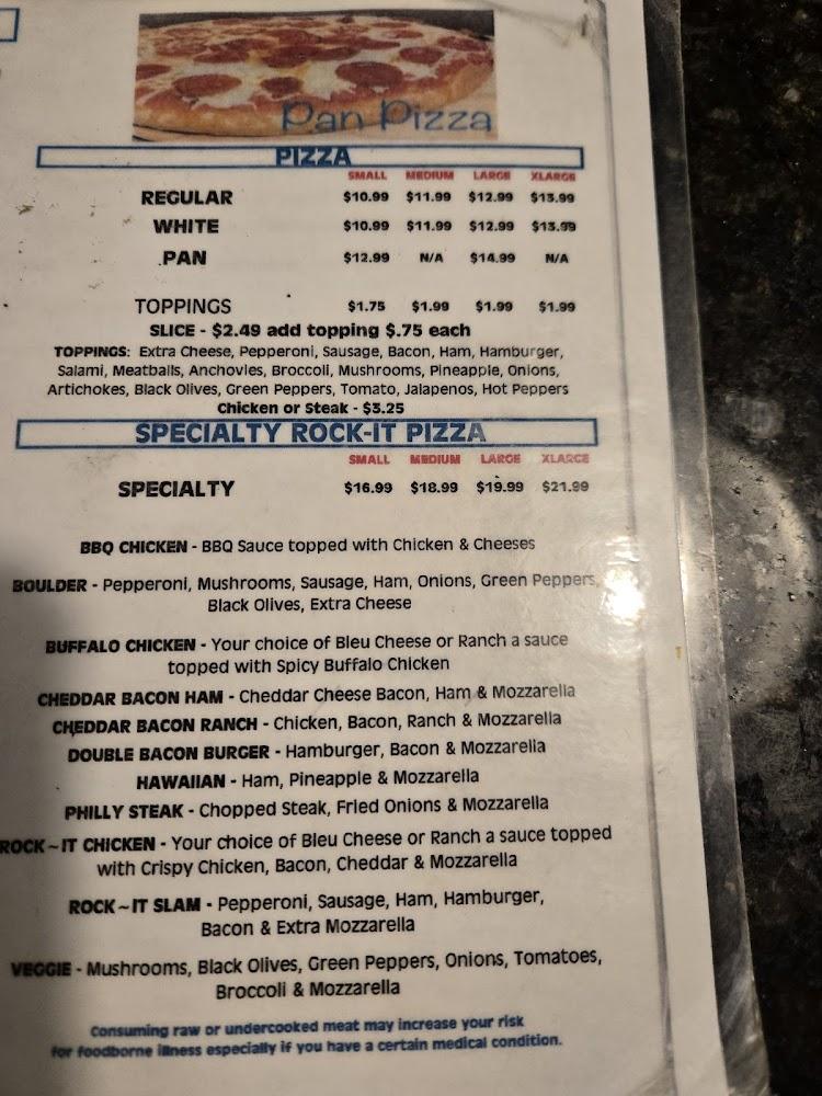 Rock-It Pizza & Subs Menu image 4